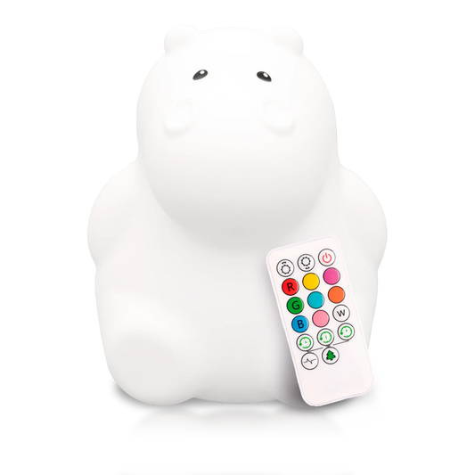 LumiPets® Honey the Hippo- Children's Touch Night Light - BIG FRENCHIES