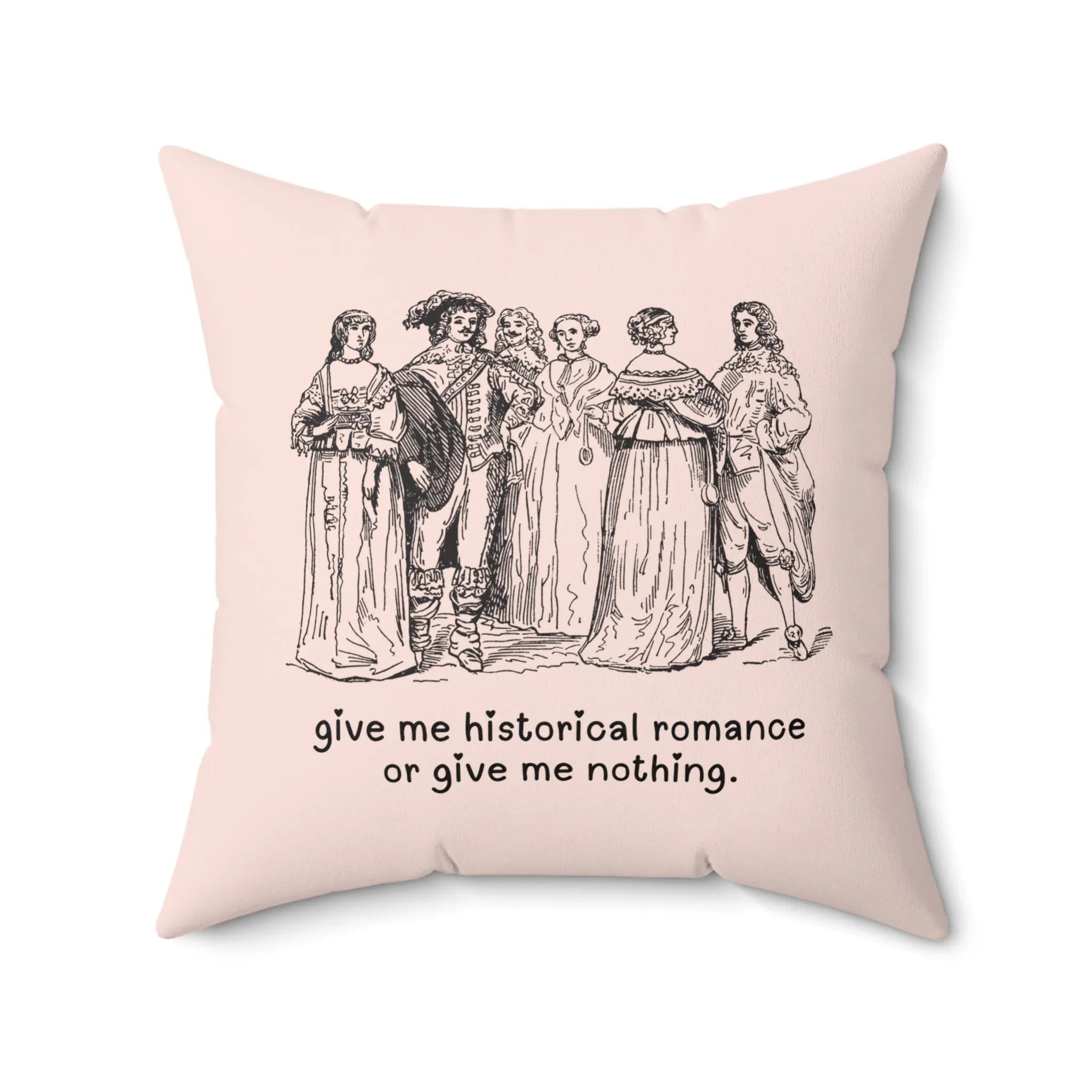 Historical Romance Pillow - BIG FRENCHIES