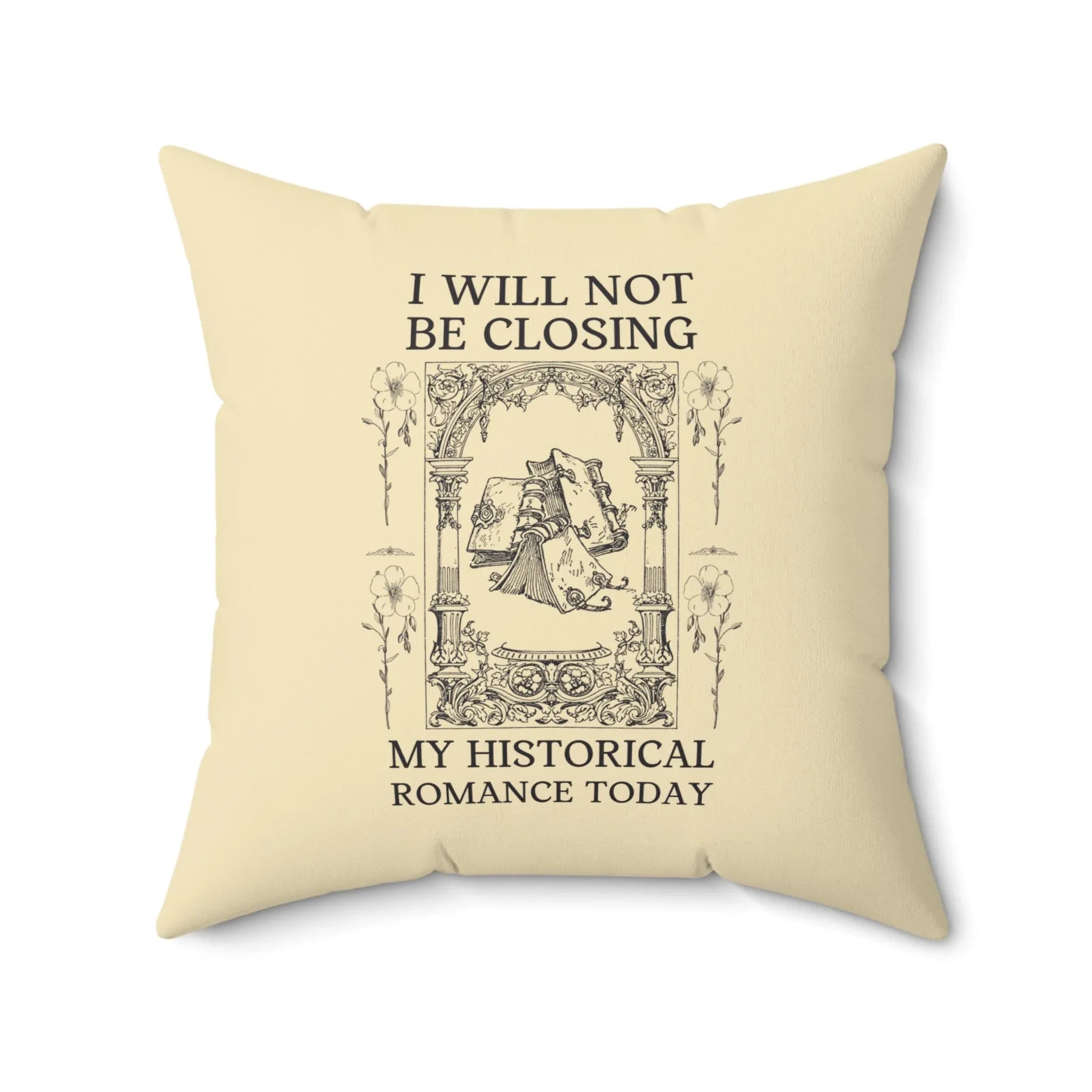 Historical Romance Reader Pillow - BIG FRENCHIES