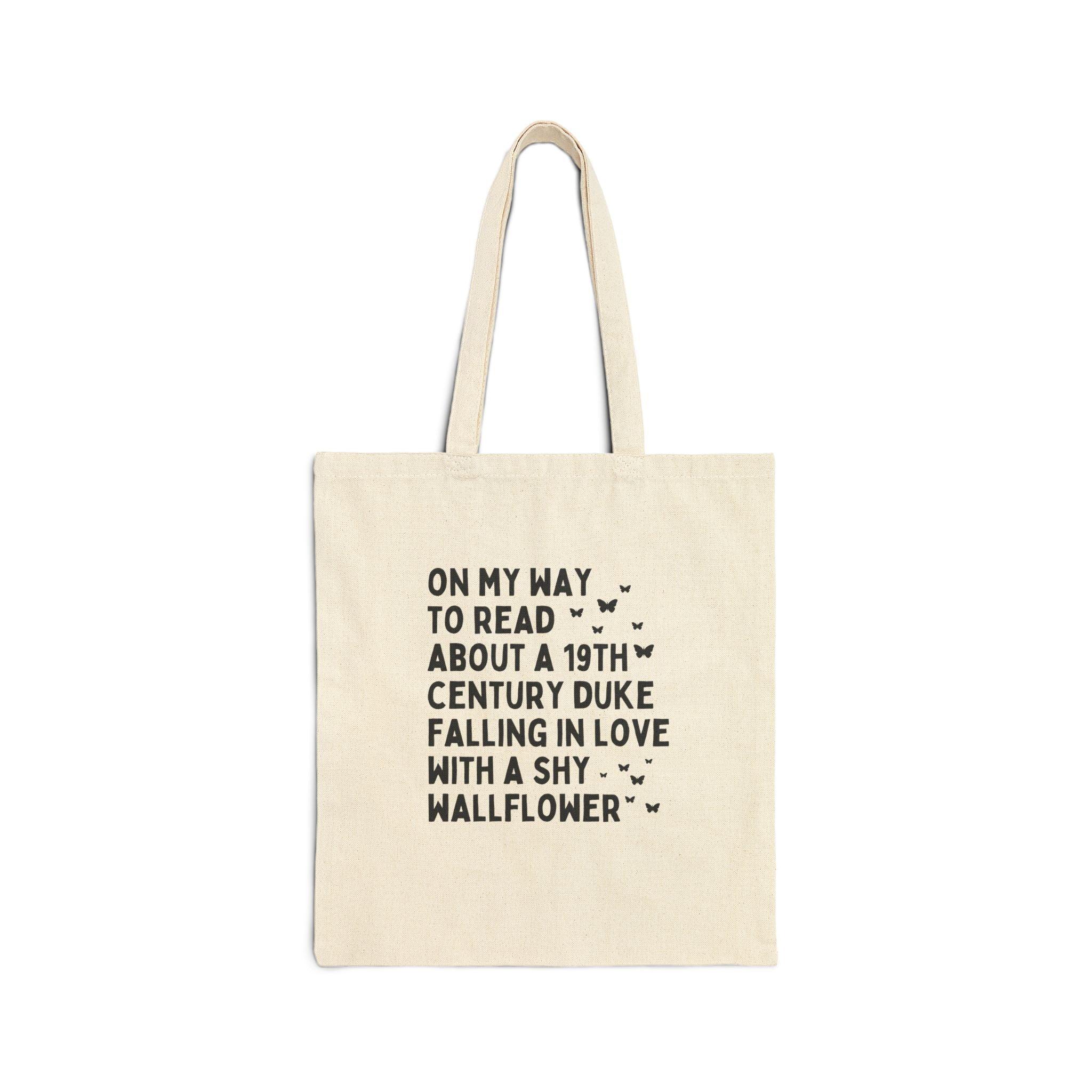 Historical Romance Tote: Wallflower and Duke - BIG FRENCHIES