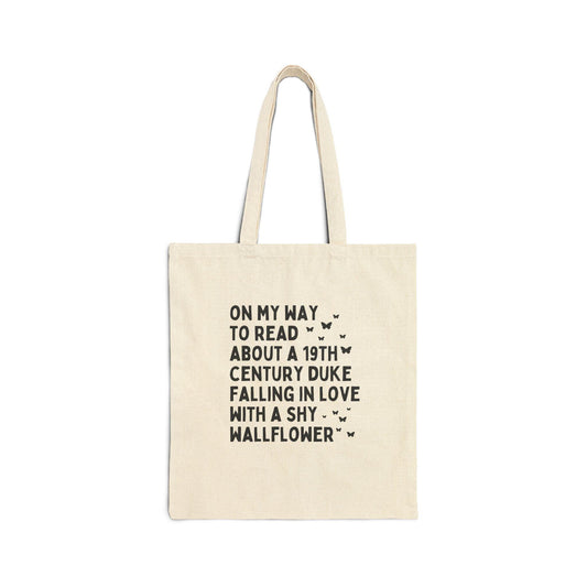 Historical Romance Tote: Wallflower and Duke - BIG FRENCHIES