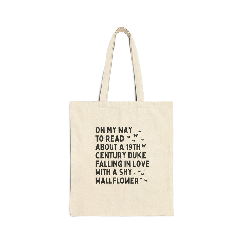 Historical Romance Tote: Wallflower and Duke - BIG FRENCHIES