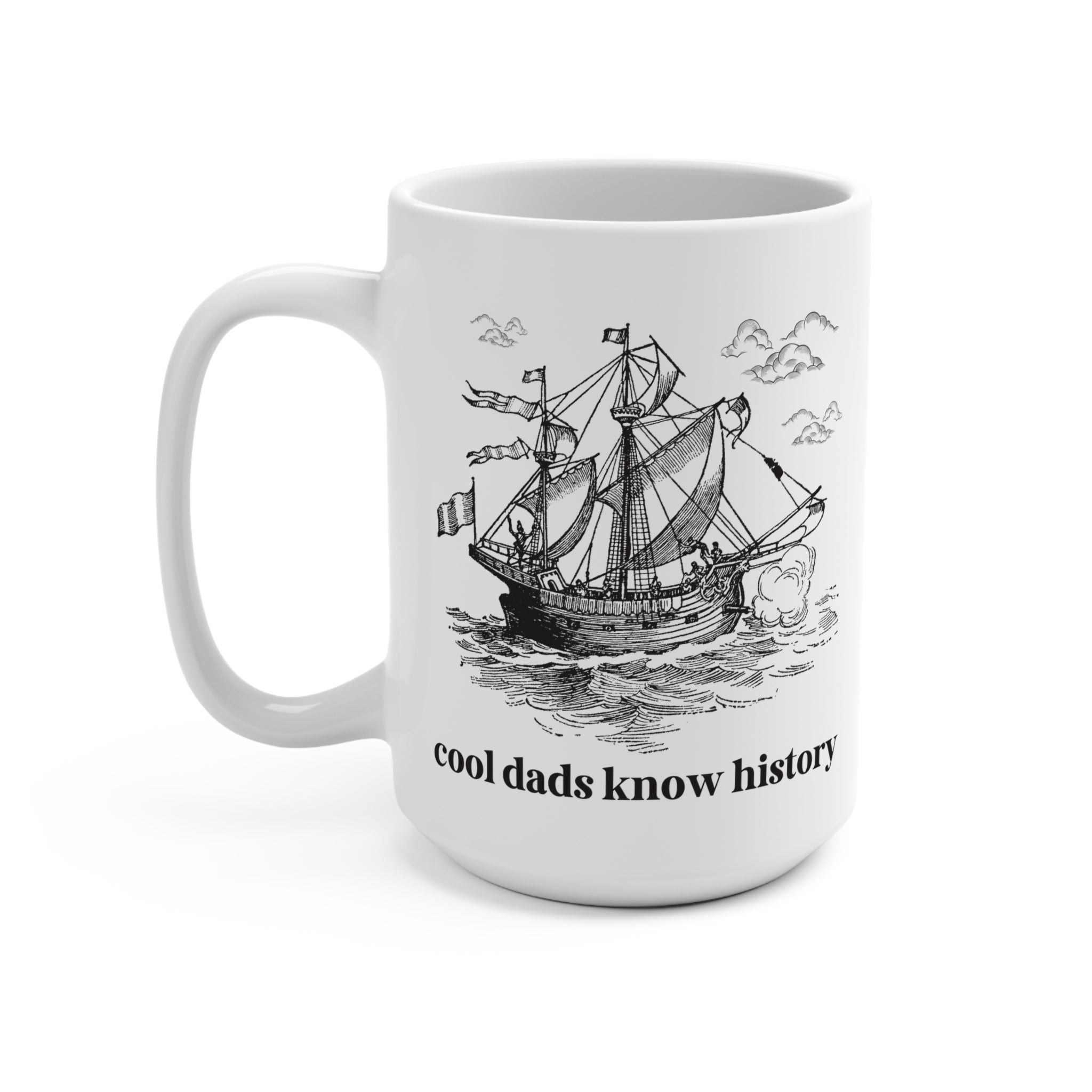 Cool Dads Know History Mug