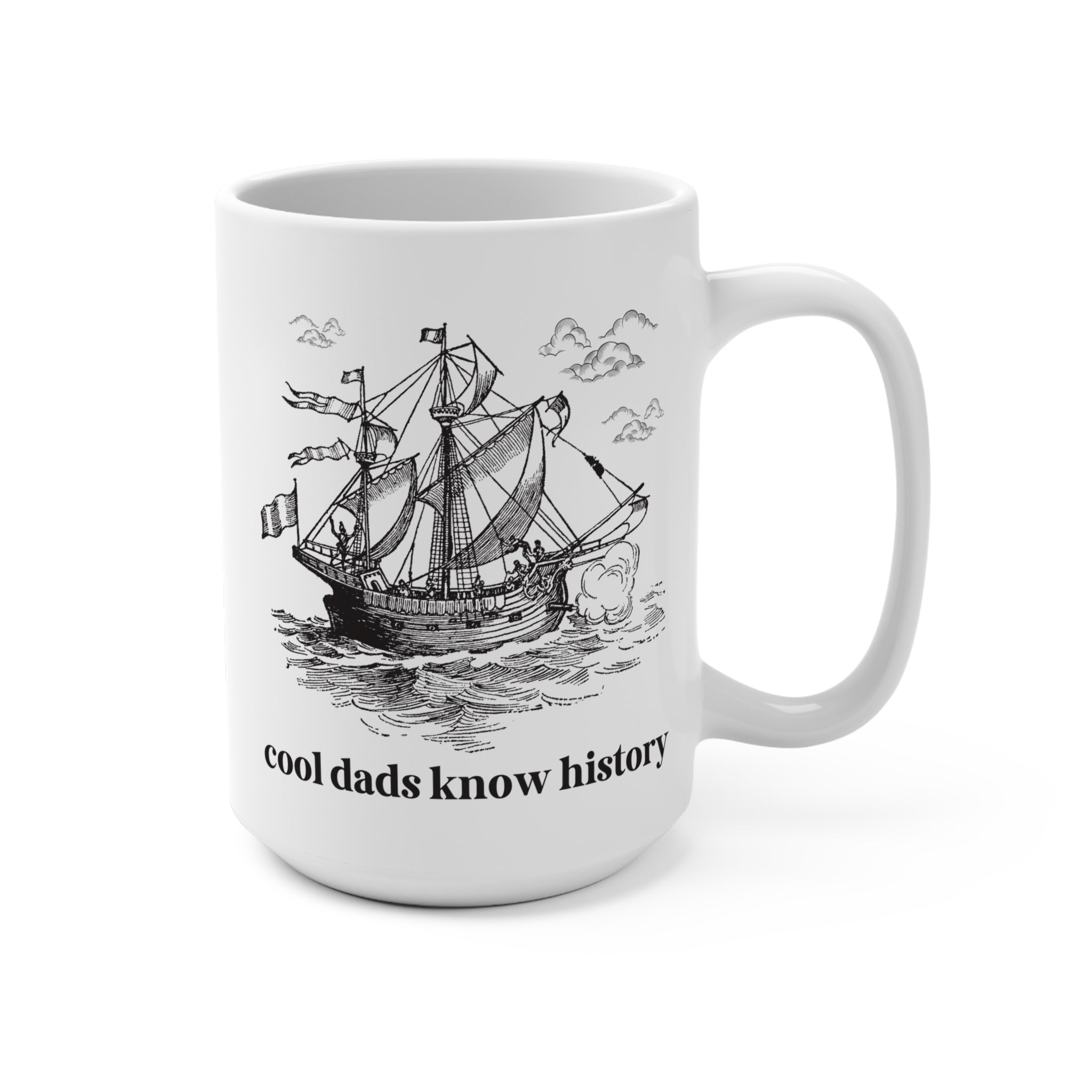 Cool Dads Know History Mug