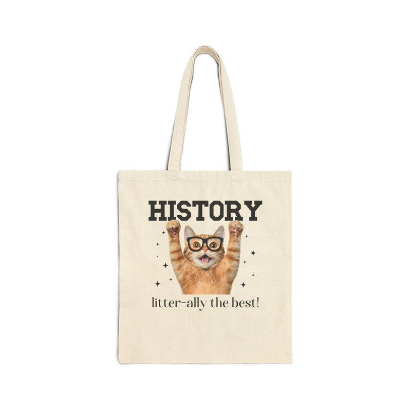 History Teacher Cat Lover Tote - BIG FRENCHIES