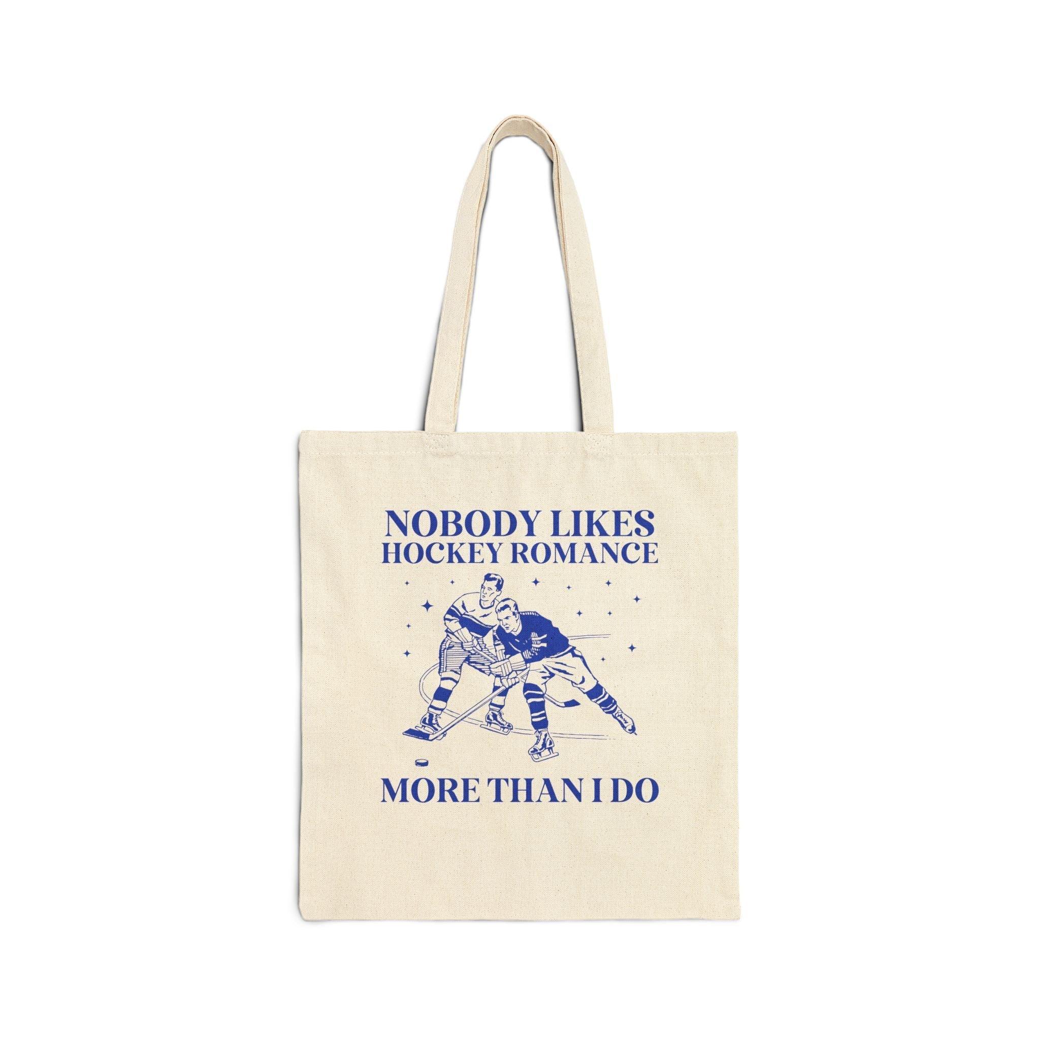 Hockey Romance Book Lover Tote Bag - BIG FRENCHIES