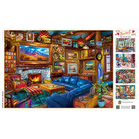 Home Sweet Home - Artistic Retreat 500 Piece Puzzle by Masterpieces - BIG FRENCHIES
