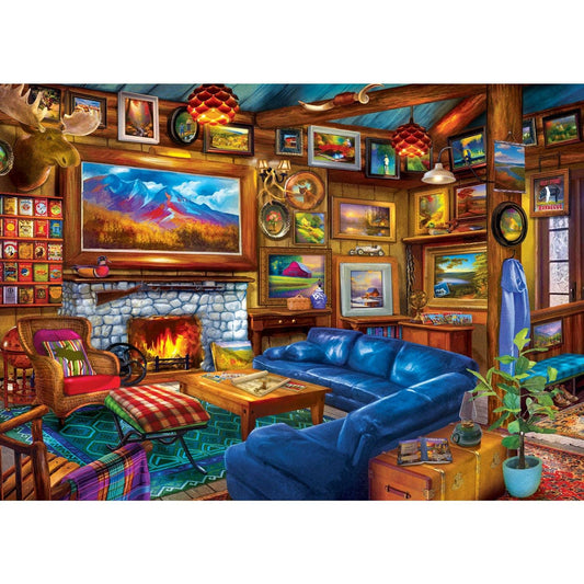 Home Sweet Home - Artistic Retreat 500 Piece Puzzle by Masterpieces - BIG FRENCHIES