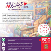 Home Sweet Home - Hobby Time 500 Piece Jigsaw Puzzle | Masterpieces Puzzles - BIG FRENCHIES