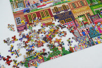 Hometown 500 Piece Jigsaw Puzzle by Springbok Puzzles - BIG FRENCHIES