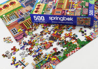 Hometown 500 Piece Jigsaw Puzzle by Springbok Puzzles - BIG FRENCHIES