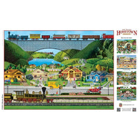 Hometown Gallery - Whistle Stop 1000 Piece Jigsaw Puzzle | Masterpieces Puzzles - BIG FRENCHIES