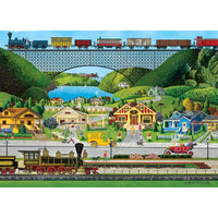 Hometown Gallery - Whistle Stop 1000 Piece Jigsaw Puzzle | Masterpieces Puzzles - BIG FRENCHIES