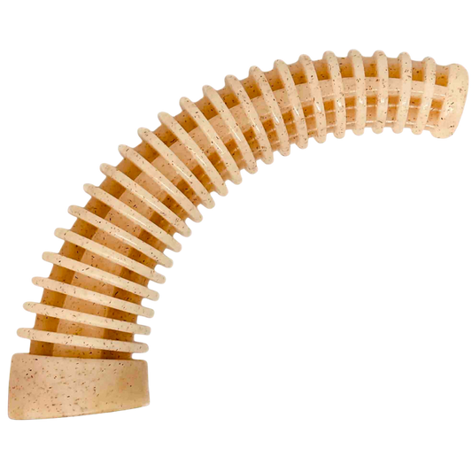 Flufflehorn Dental Antler - Indestructible Nylon Dog Chew Toy XL | USA Made - BIG FRENCHIES
