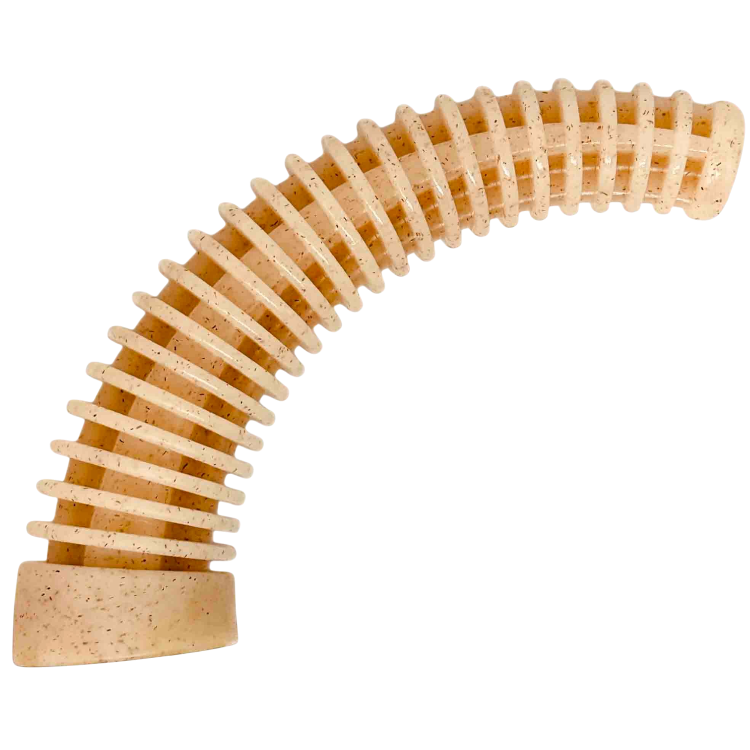 Flufflehorn Dental Antler - Indestructible Nylon Dog Chew Toy XL | USA Made - BIG FRENCHIES