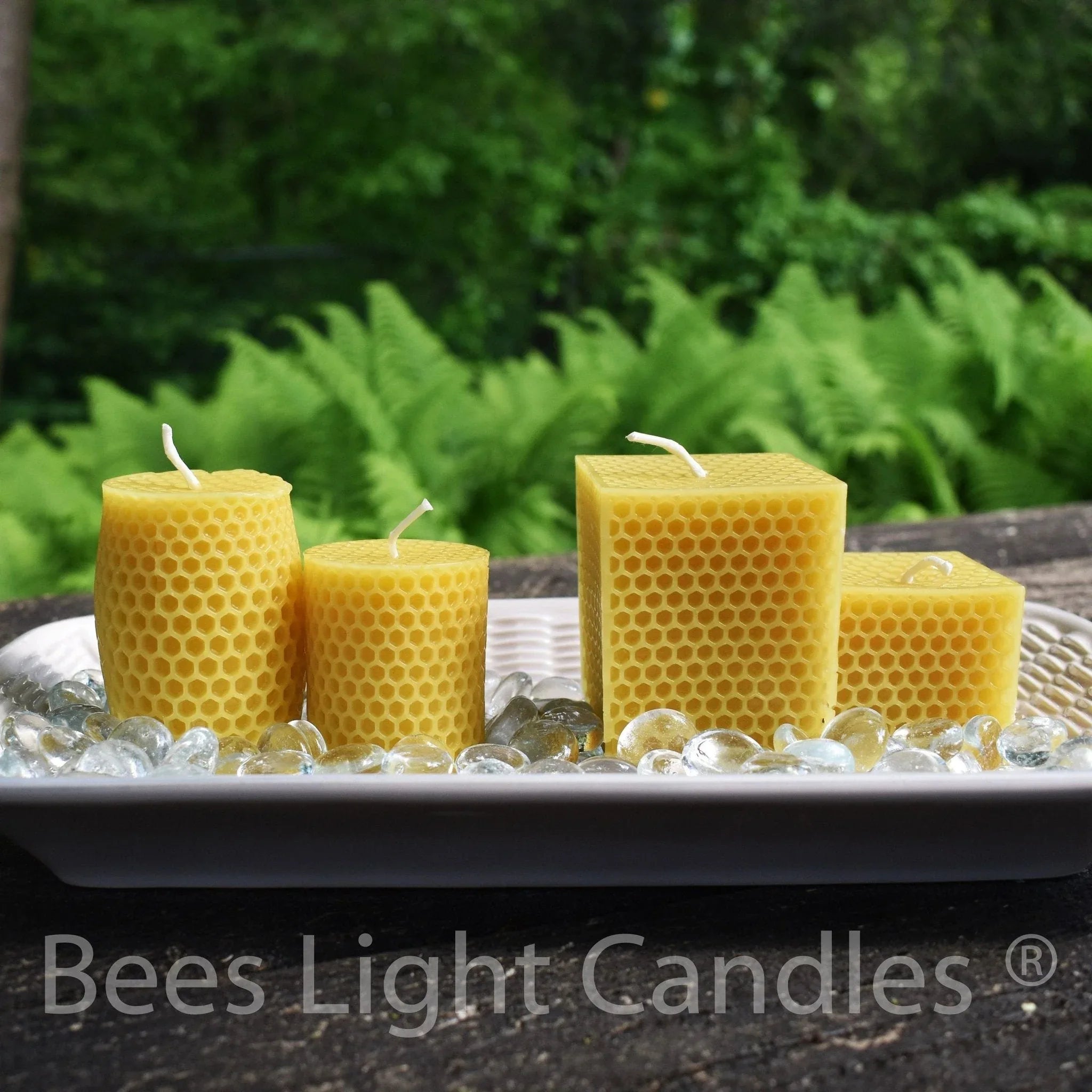 Honeycomb Beeswax Candle Set - BIG FRENCHIES