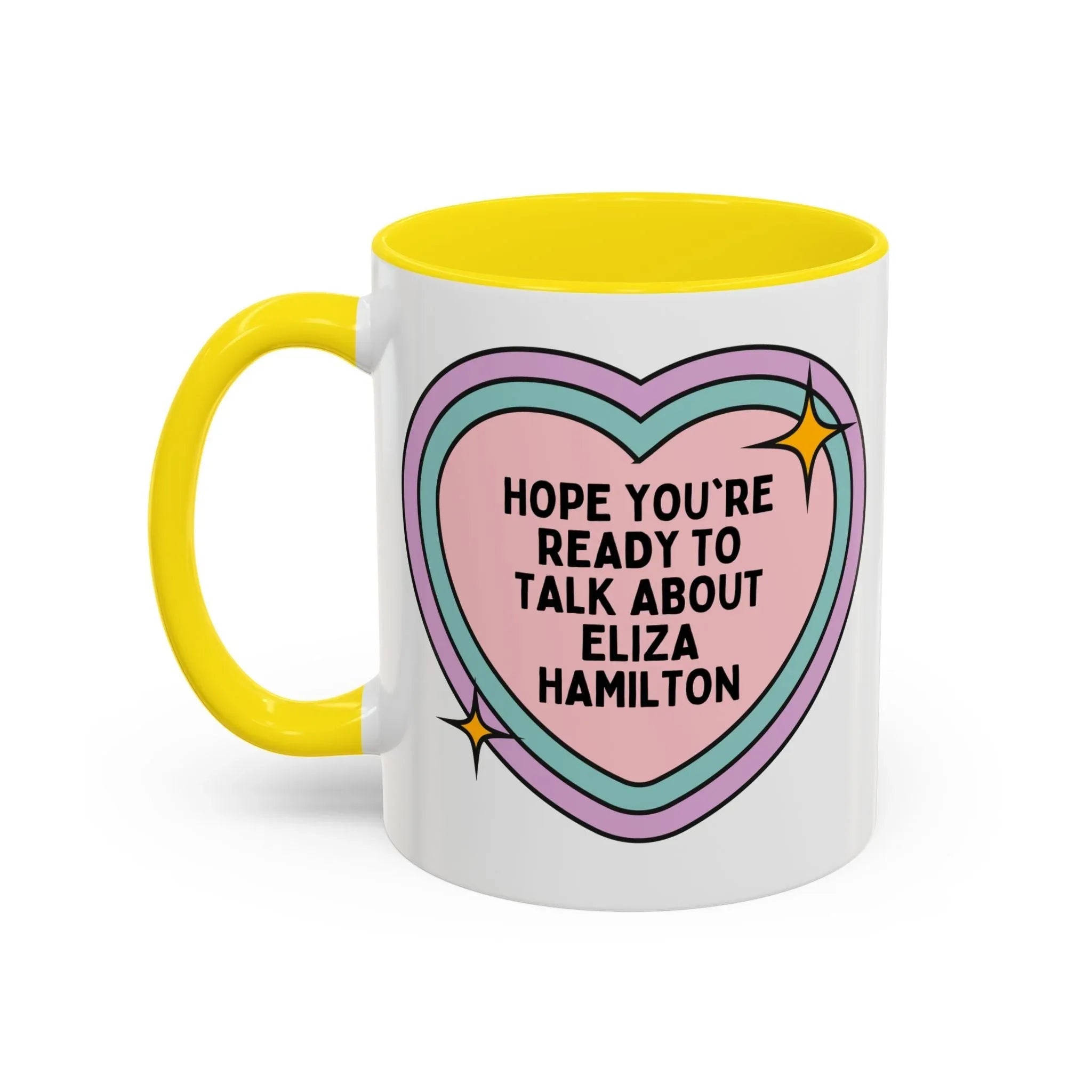 Hope You're Ready to Talk About Eliza Hamilton Coffee Mug - BIG FRENCHIES