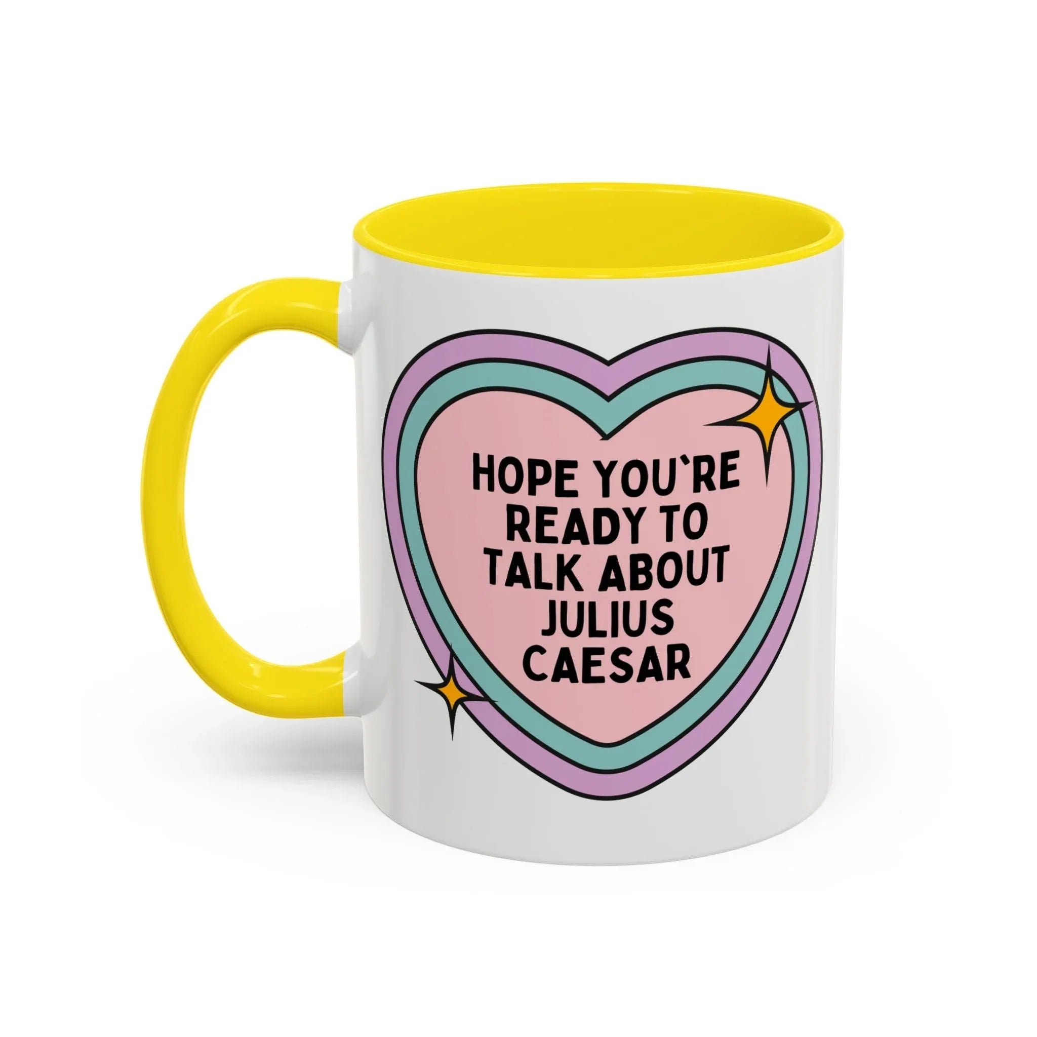 Hope You're Ready to Talk About Julius Caesar Coffee Mug - BIG FRENCHIES