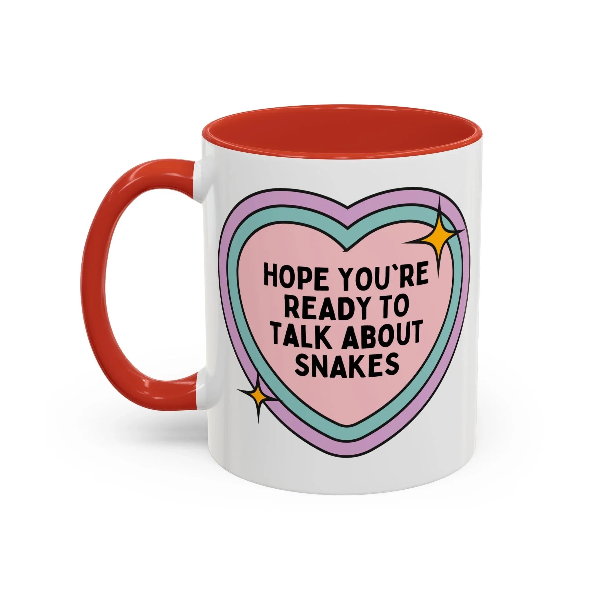 Hope You're Ready to Talk About Snakes Coffee Mug - BIG FRENCHIES