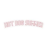 Hot Dog Summer Sticker