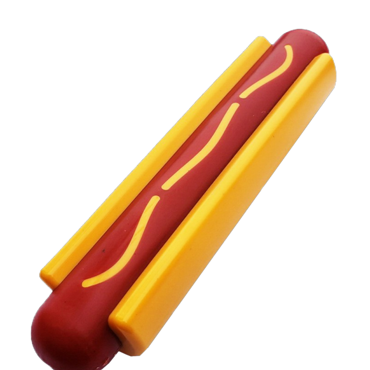 Hot Dog Nylon Dog Toy for Aggressive Chewers | USA Made | SodaPup - BIG FRENCHIES