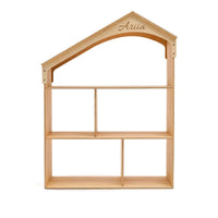 White Dollhouse Bookcase