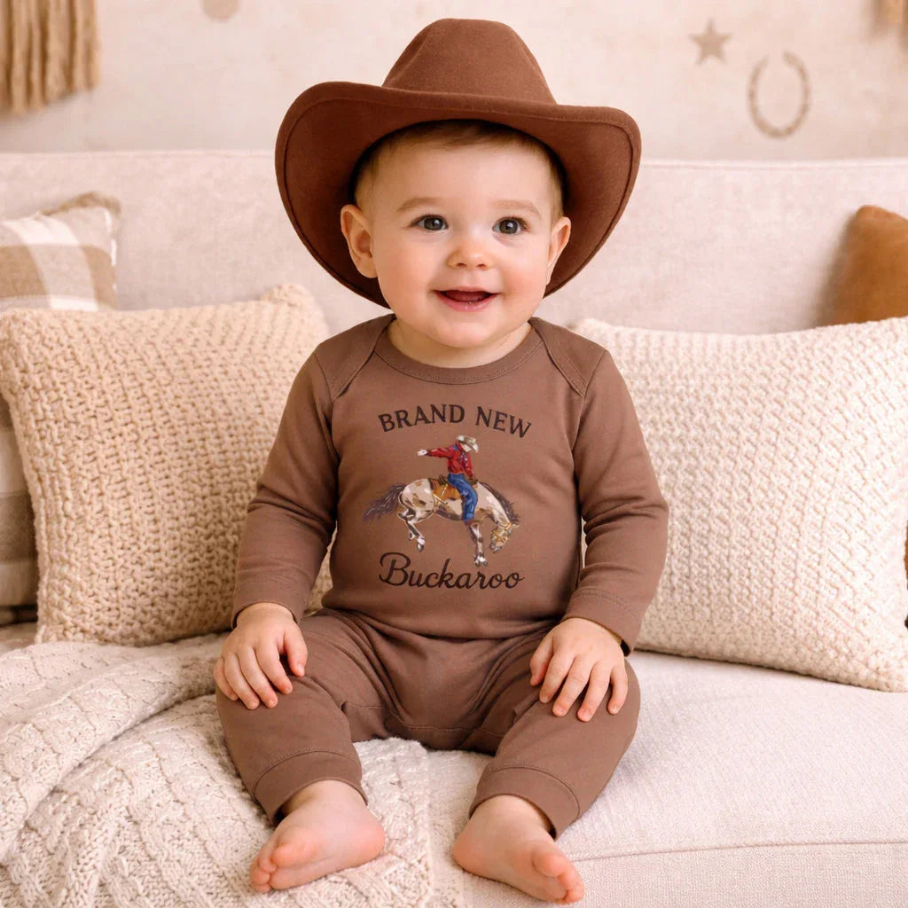 Brand New Buckaroo Cotton Romper - BIG FRENCHIES