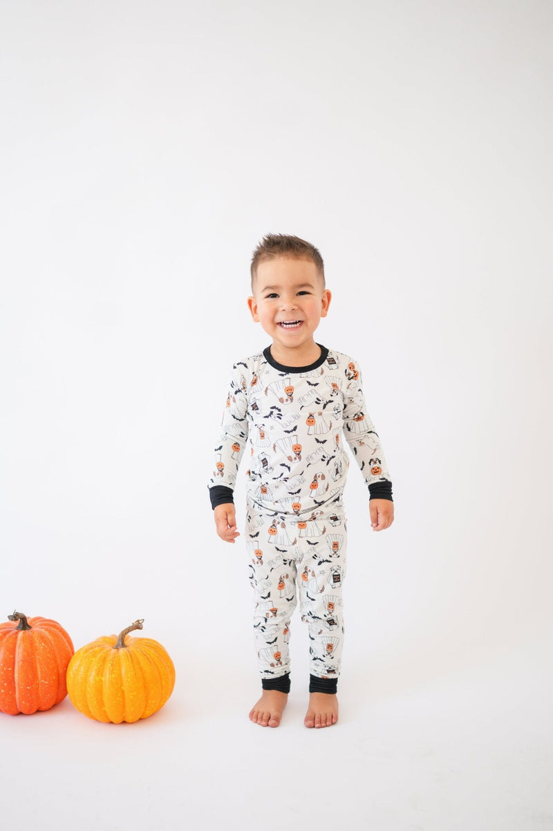Howl-O-Ween Pups (Long Sleeve PJ) - BIG FRENCHIES