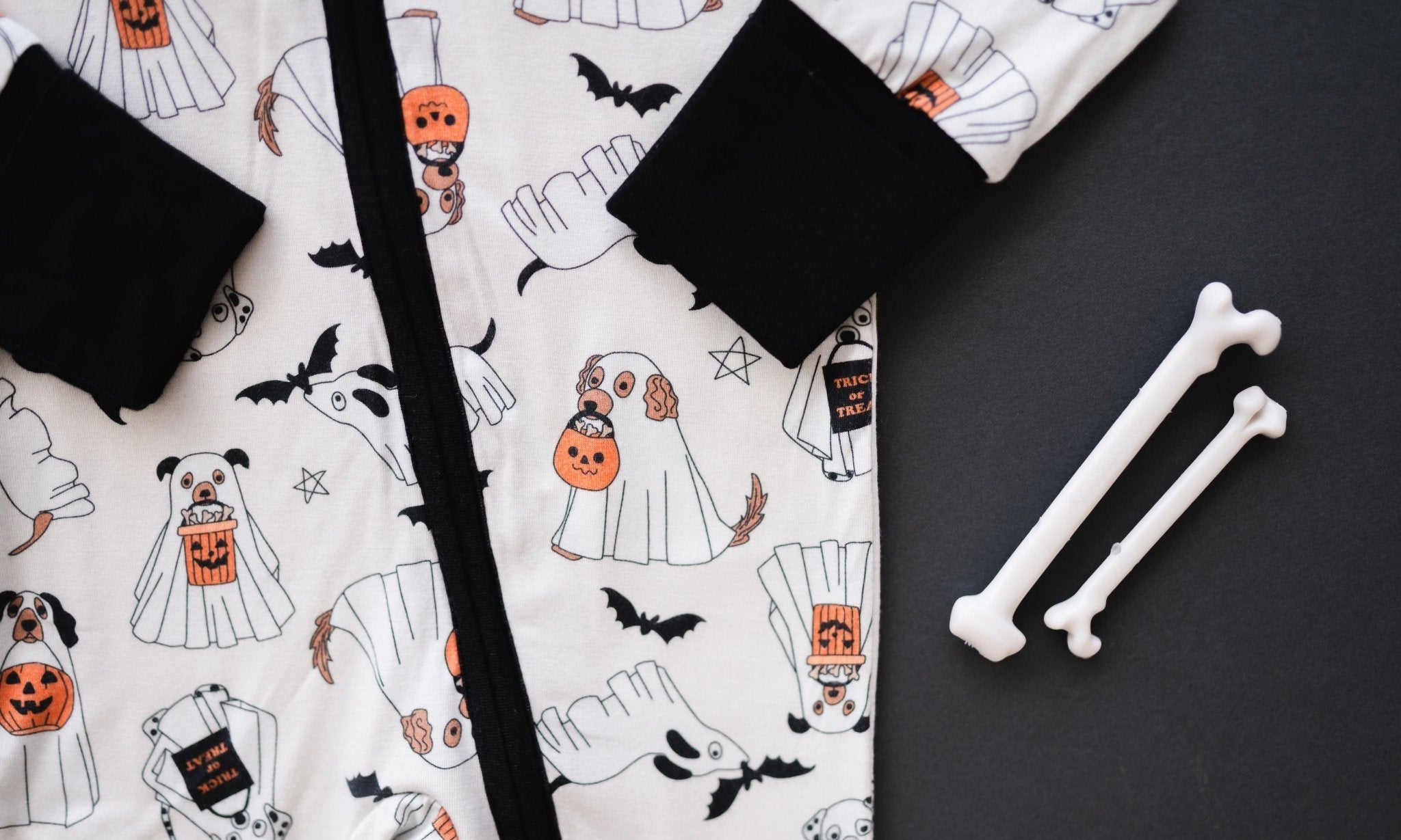 Howl-O-Ween Pups (Convertible Zip Footies) - BIG FRENCHIES