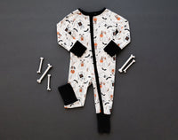 Howl-O-Ween Pups (Convertible Zip Footies) - BIG FRENCHIES