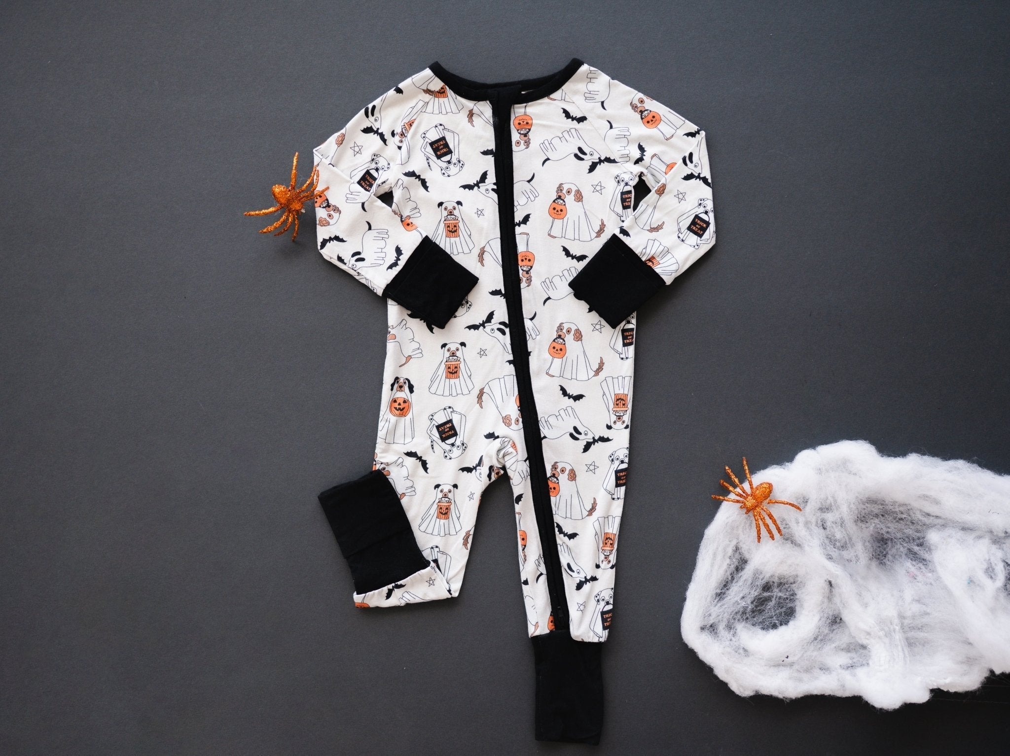 Howl-O-Ween Pups (Convertible Zip Footies) - BIG FRENCHIES