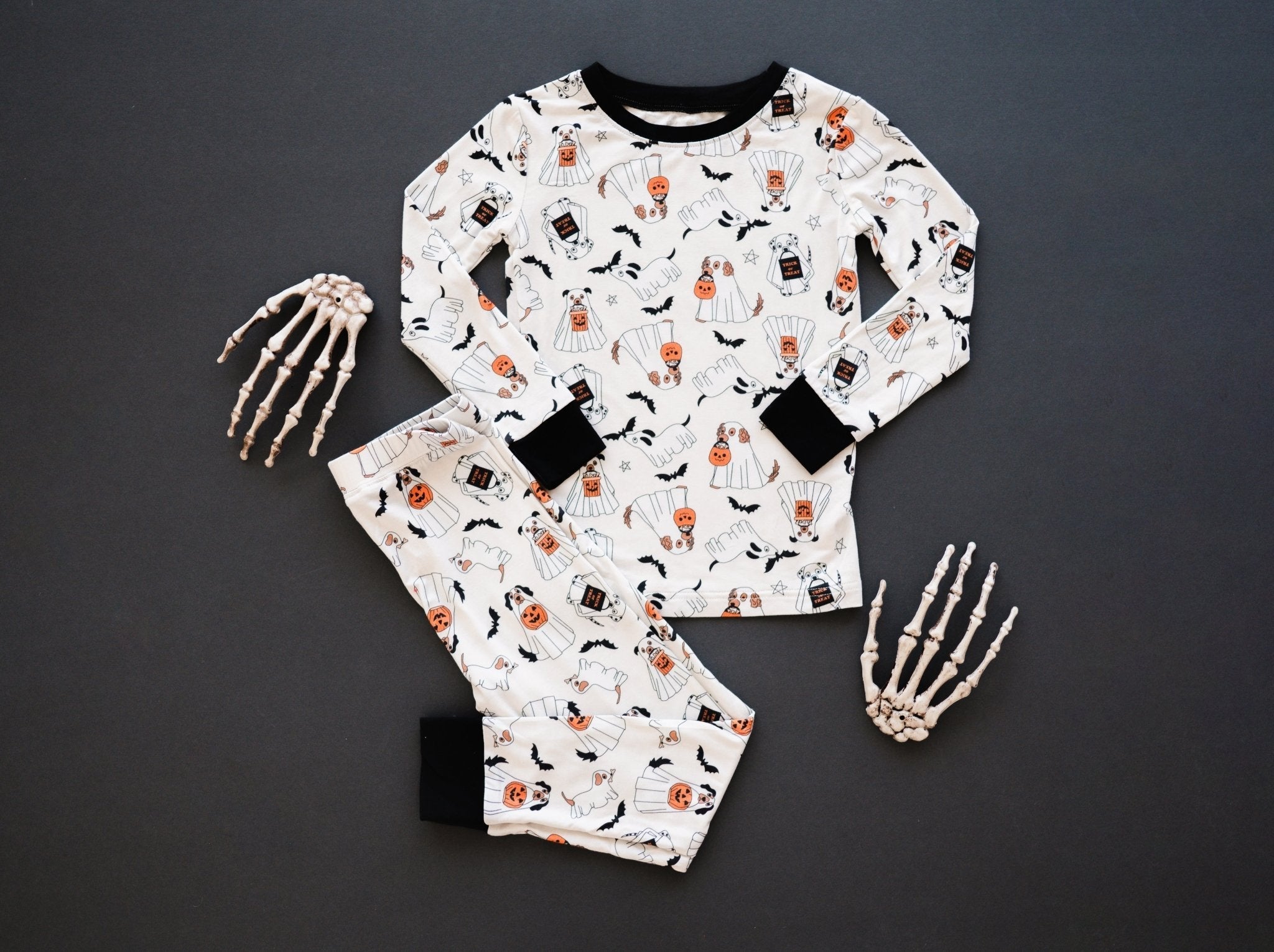 Howl-O-Ween Pups (Convertible Zip Footies) - BIG FRENCHIES