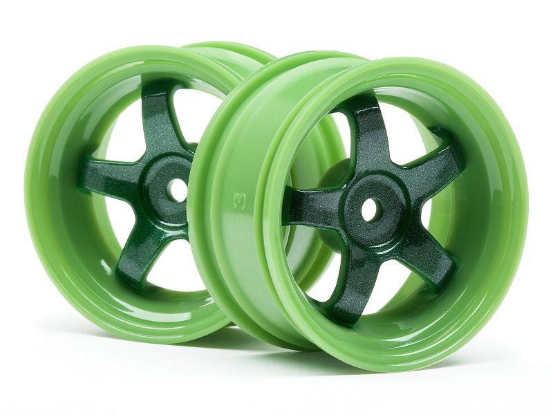 HPI Racing Green Work Meister S1 Wheel 26mm in width 3mm Offset (2pcs)