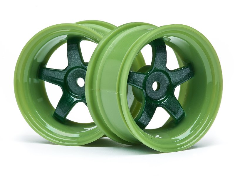 HPI Racing Green Work Meister S1 Wheel 26mm in width 6mm Offset (2pcs)