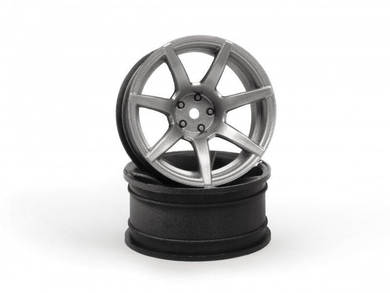 HPI Racing 7Twenty Style55 Wheel Gunmetal (9mm/2pcs) for 1/10 Touring Cars