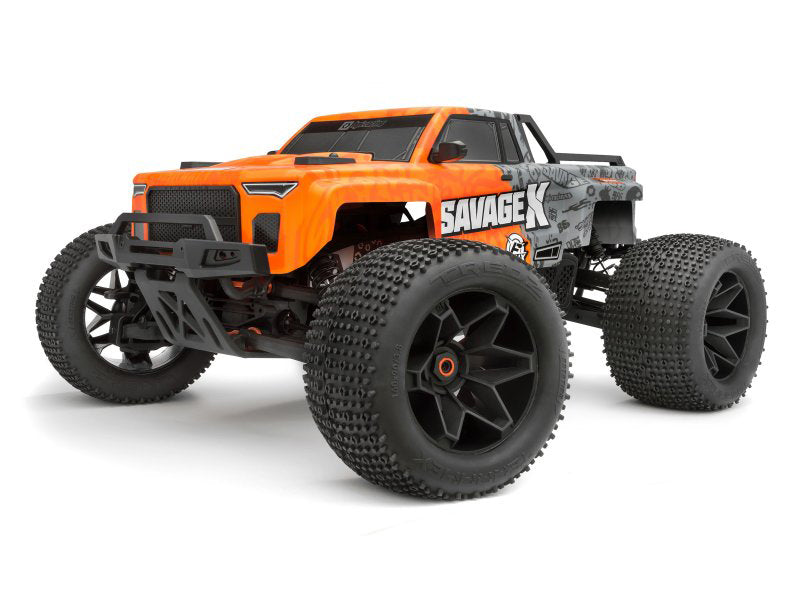 HPI Racing GT-6 Sportcab Painted Truck Body (Orange/Grey)