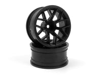 HPI Racing RTR Wheel 26mm Black 6mm Offset, Pair, Sport 3 160400