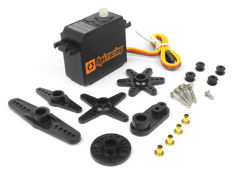 HPI Racing SD‑07WR Steering Servo – Water‑Resistant • 6.0V • 7.0kg • Plastic Gears (160544)