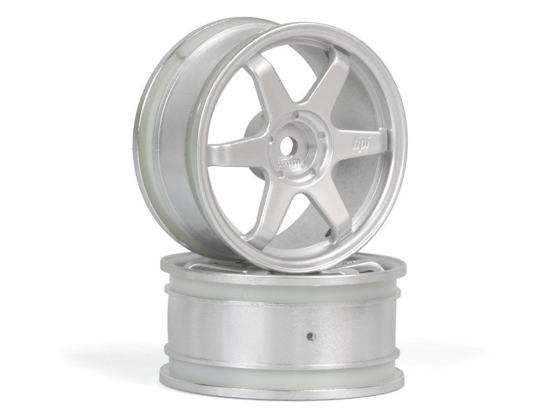 HPI Racing TE37 Wheel 26mm Matte Chrome (0mm Offset) 160751