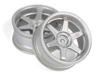 HPI Racing TE37 Wheel 26mm Matte Chrome (6mm Offset) 160753