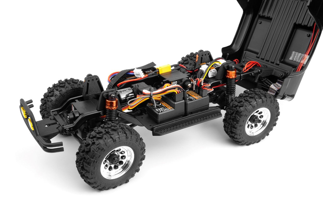 HPI Racing Venture18 1/18 Truck Flux 1985 Toyota Hilux SR5 – Black (160802)