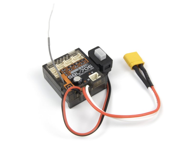 HPI Racing SRL‑706 3‑in‑1 ESC / Receiver / LED Controller (160832)