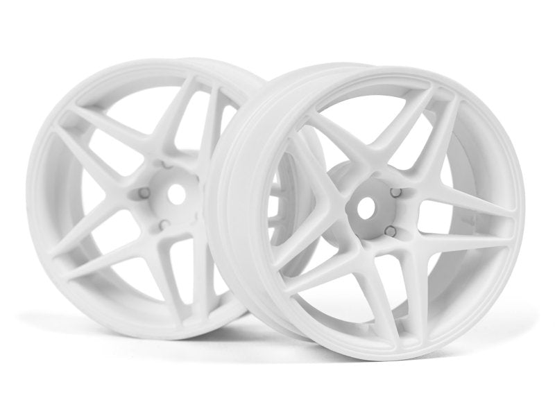 HPI Racing Kansei Astro Wheels White 6mm Offset 26mm (Pr) 160949