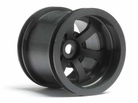 HPI Racing Scorch 6-Spoke Wheel Black 55X50mm (2pcs)