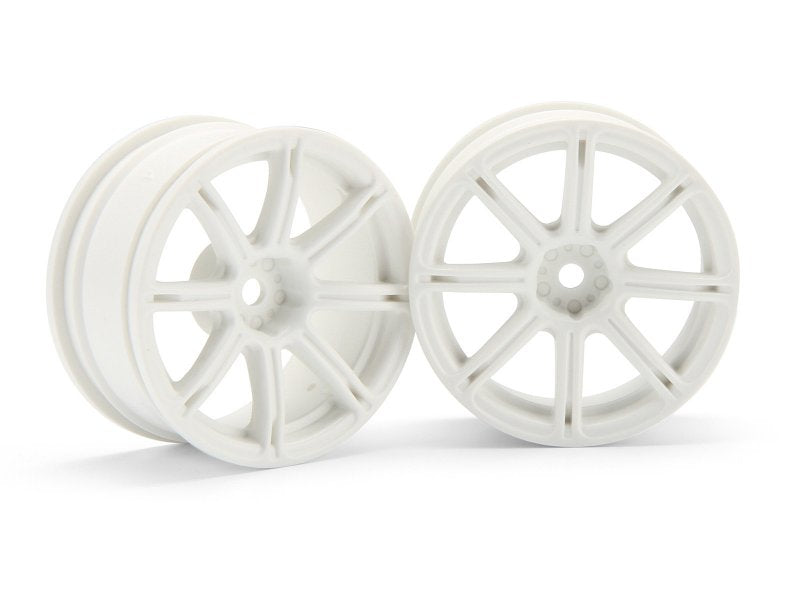 HPI Racing Work Emotion XC8 Wheel 26mm-3mm OffSet White