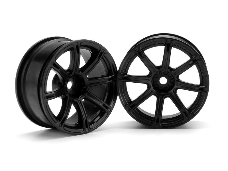 HPI Racing Work Emotion XC8 Wheel 26mm-6mm OffSet Black