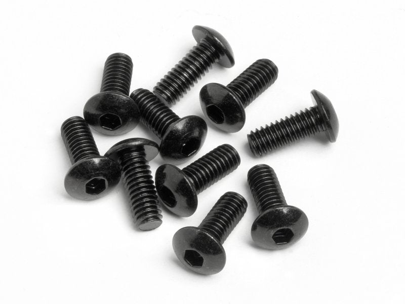 HPI Racing Button Head Screw M4X10mm Hex Socket (10pcs)