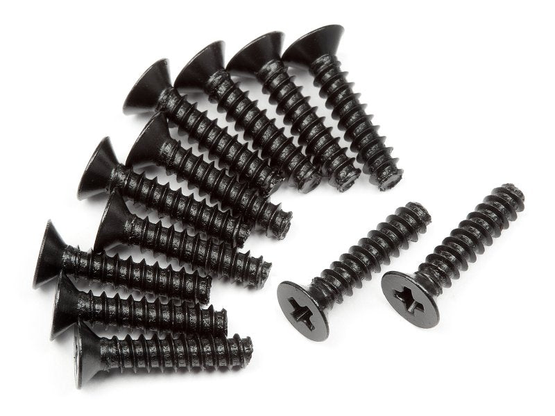 HPI Racing TP Flat Head Screw M2.6X12mm (12pcs)