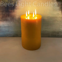 6x9" Beeswax Pillar Candle - BIG FRENCHIES