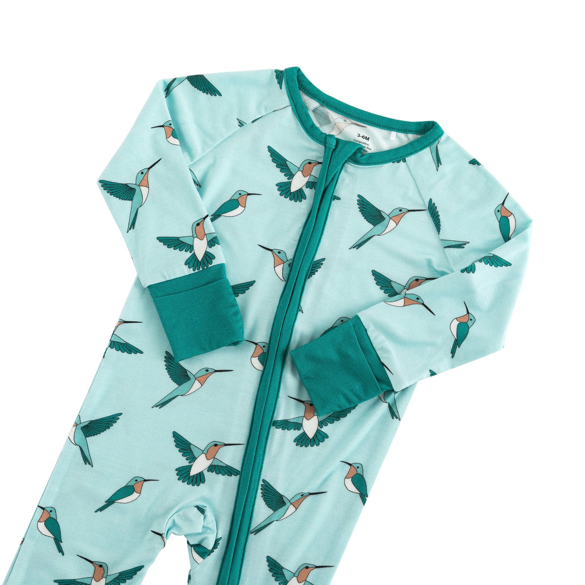 Hummingbird (Convertible Zip Footies) - BIG FRENCHIES